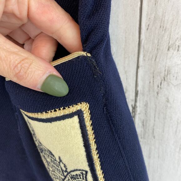 VTG 50's Piper Academy Of The Sacred Heart City House Academia Blazer Size Large - Picture 6 of 13